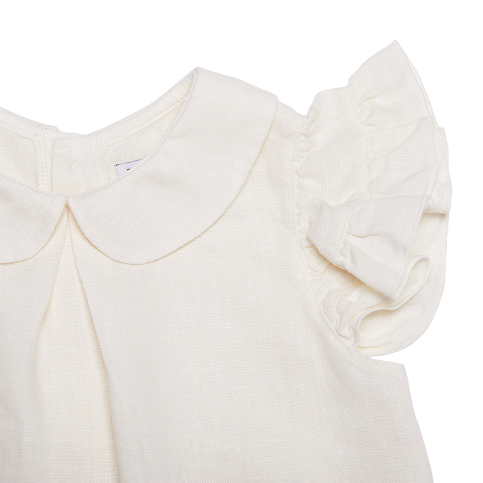 Donsje Mimi Linen Blouse | Off White