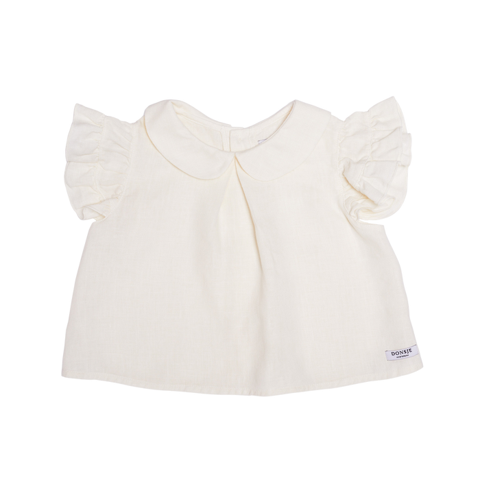 donsje Mimi Linen Blouse | Off White