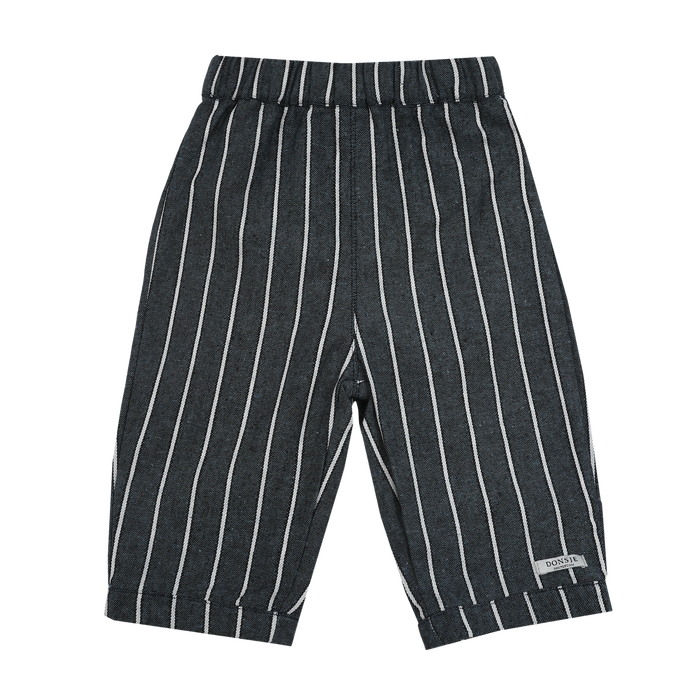 donsje Mink Trousers | Night Blue Melange