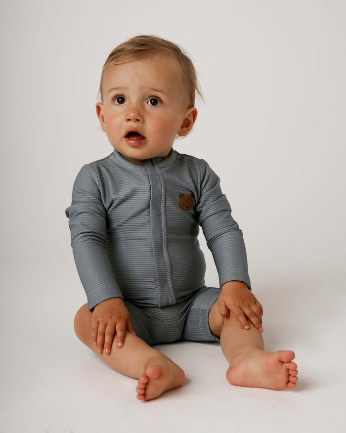 Donsje Monoah Swimsuit | Bear | Dusty Green