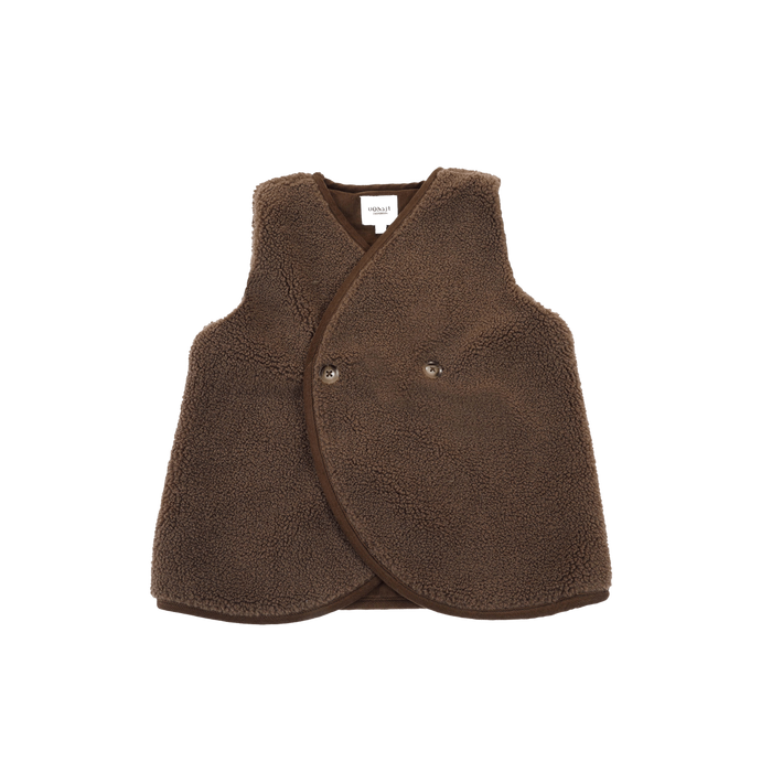 Donsje Monty Gilet | Brown