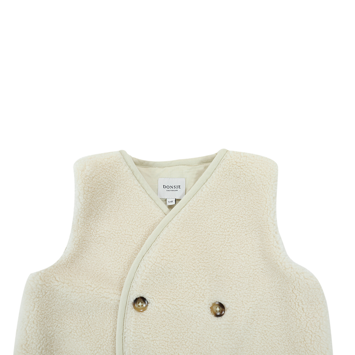 Donsje Monty Gilet | Cream