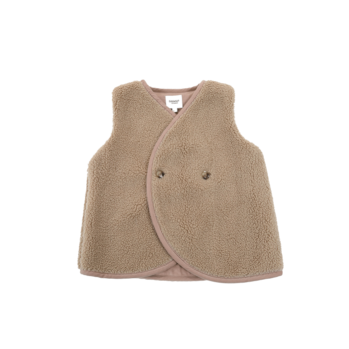 donsje Monty Gilet | Hazelnut