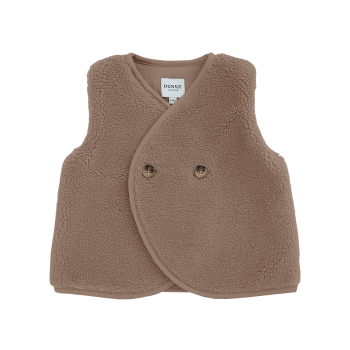 donsje Monty Gilet | Hazelnut