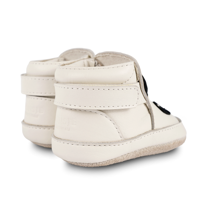Donsje Morris Sneakers | Panda | Off White Leather