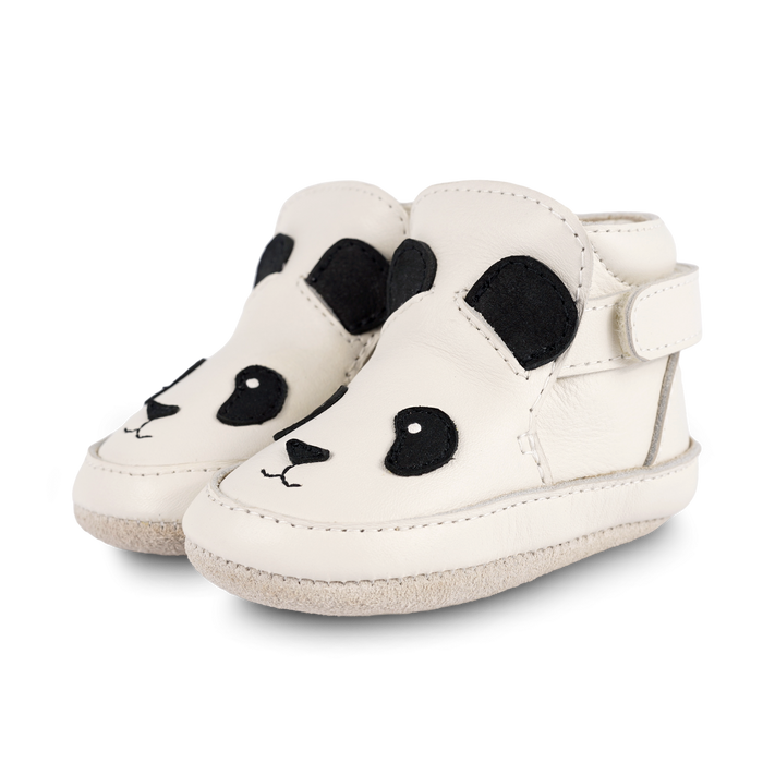 Donsje Morris Sneakers | Panda | Off White Leather