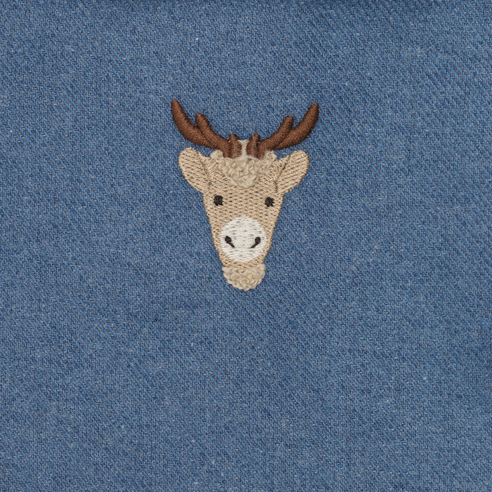 Donsje Mosie Overalls | Reindeer | Vintage Blue
