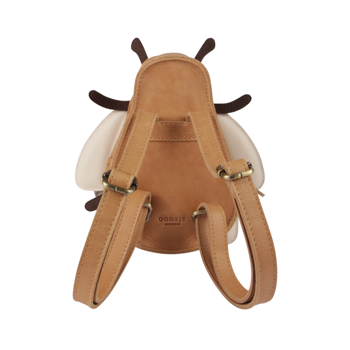 Donsje Mur Backpack | Bee | Camel Classic Leather