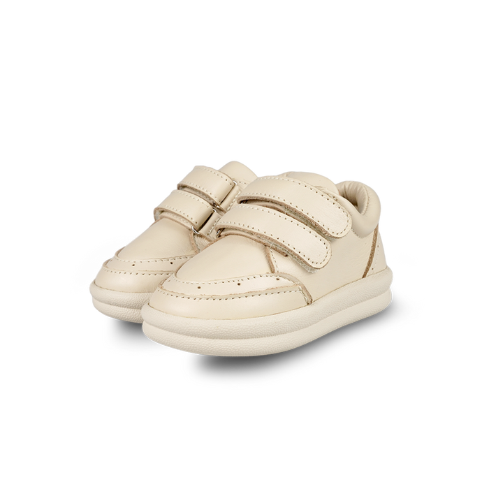 donsje Murron Sneakers | Cream Leather