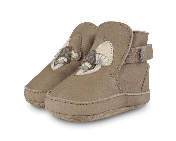 Donsje Mush Booties | Fungi | Truffle Nubuck