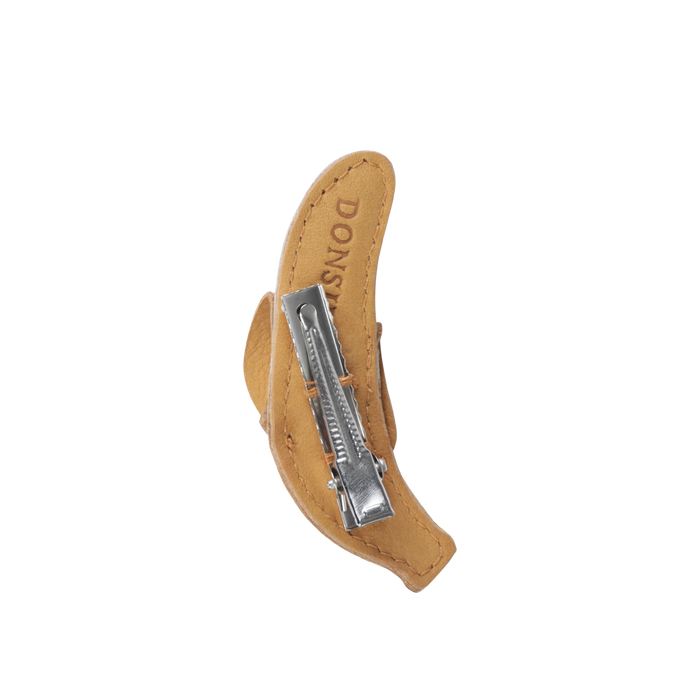 Donsje Nanoe Fruit Hairclip | Banana | Caramel Nubuck