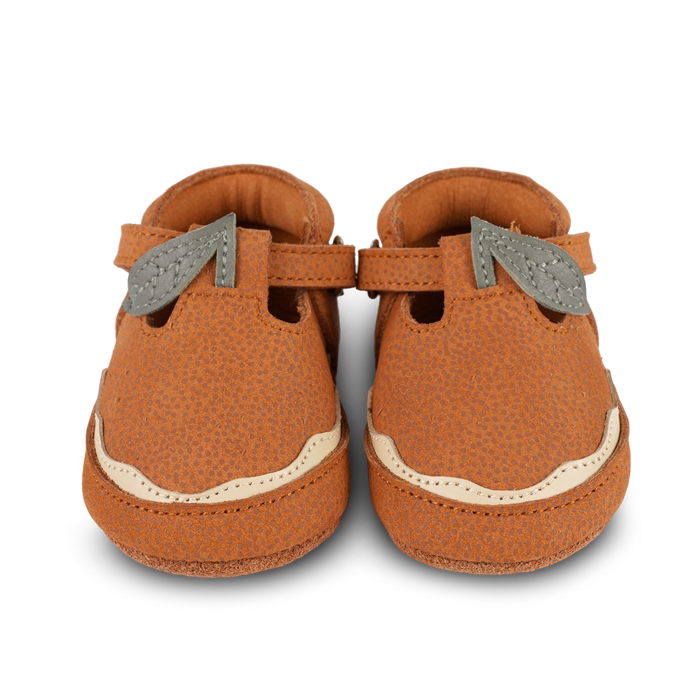 Donsje Nanoe Shoes | Arancia | Maple Dotted Nubuck