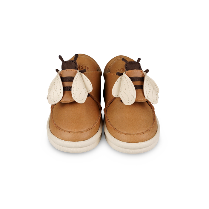Donsje Nellu Sneakers | Bee | Camel Classic Leather