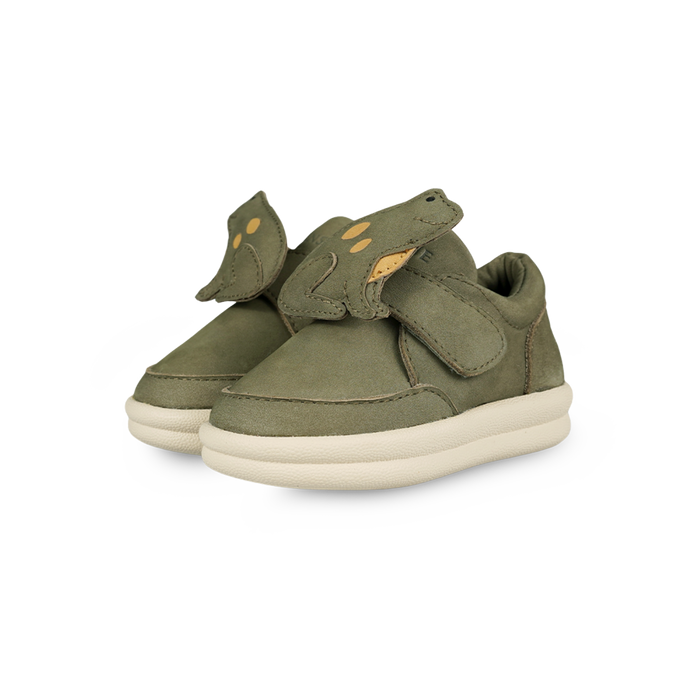 Donsje Nellu Sneakers | Frog | Stone Nubuck