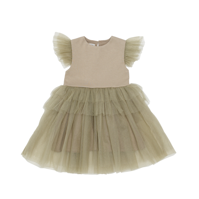 donsje Nena Dress | Light Olive