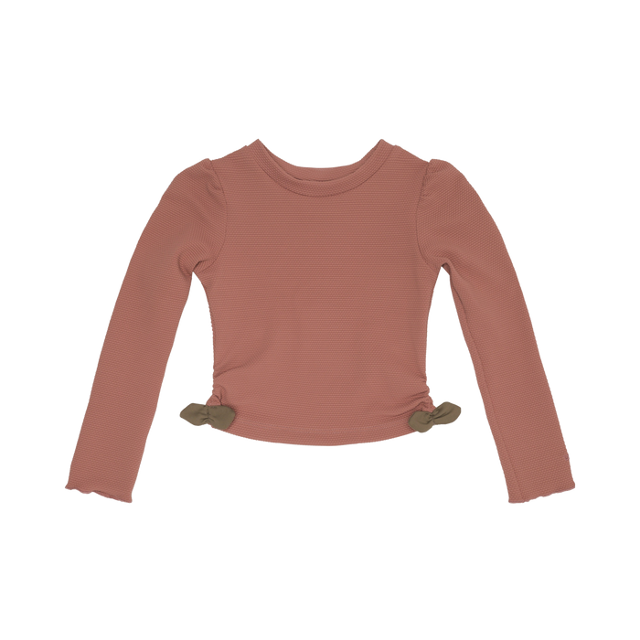 donsje Nia Swim Shirt | Apple | Old Rose