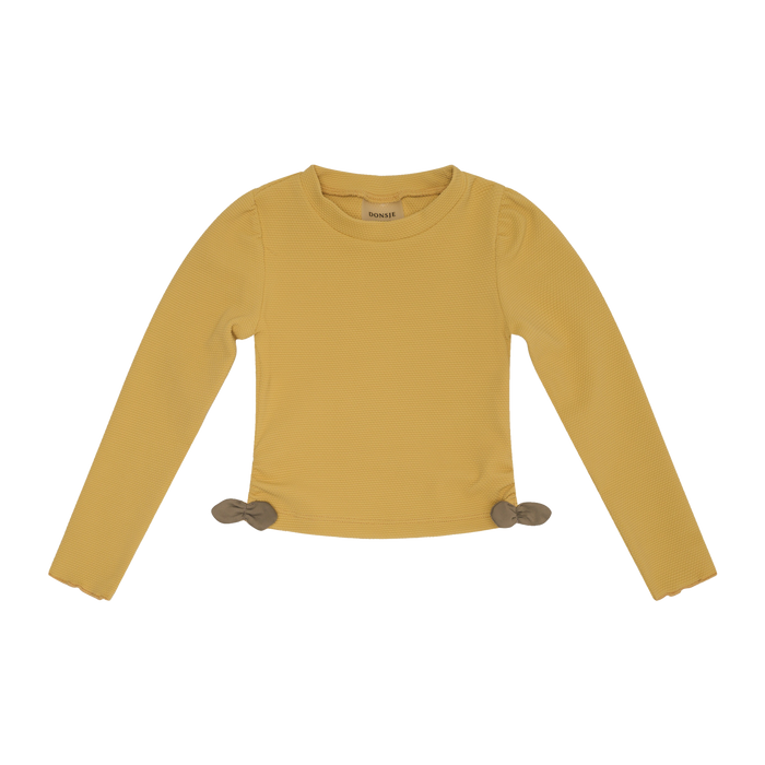 donsje Nia Swim Shirt | Lemon | Soft Honey