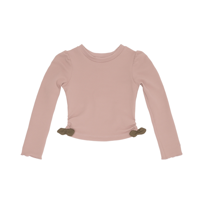 donsje Nia Swim Shirt | Strawberry | Powder