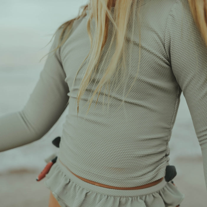 Donsje Nia Swim Shirt | Watermelon | Desert Sage