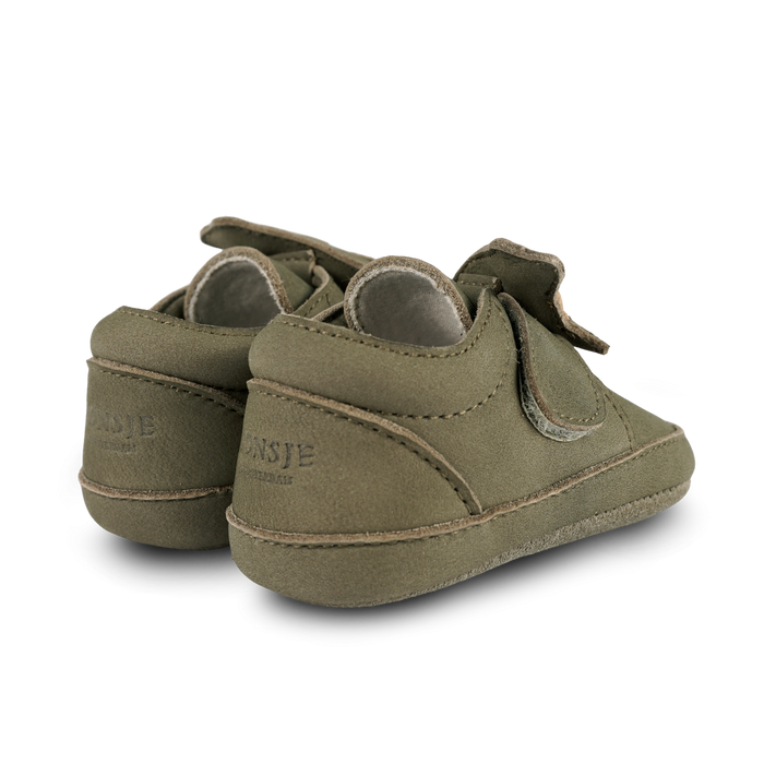 Donsje Niek Sneakers | Frog | Stone Nubuck