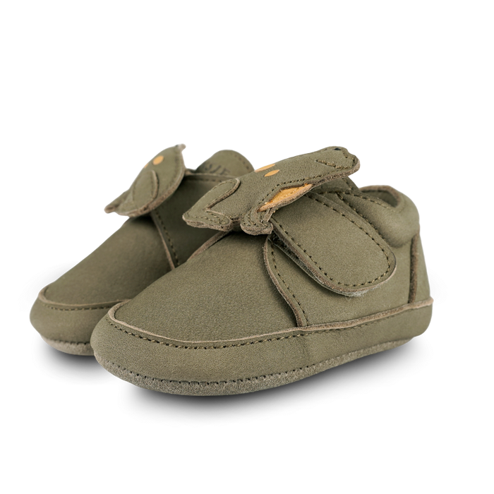 Donsje Niek Sneakers | Frog | Stone Nubuck