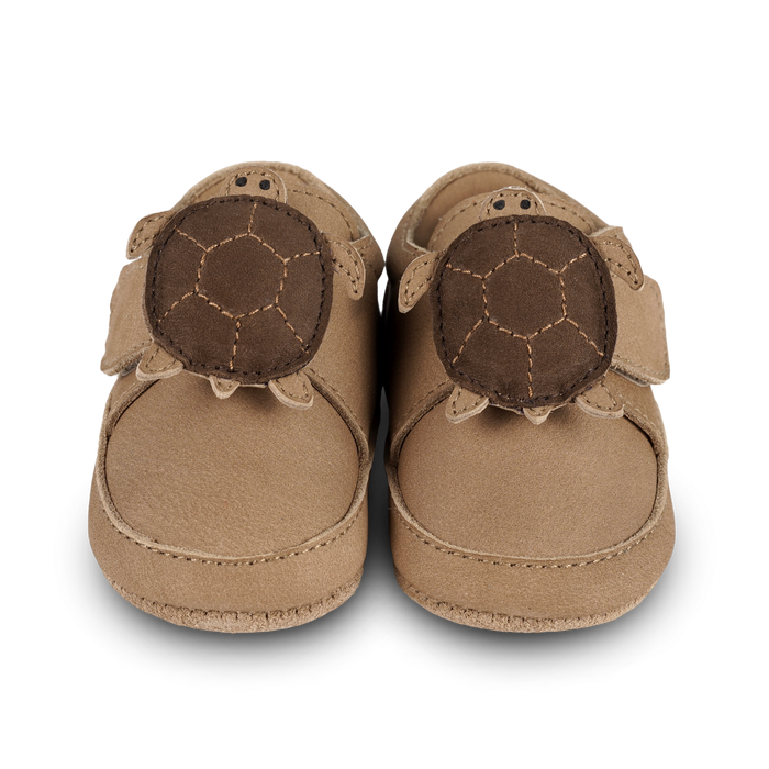 Donsje Niek Sneakers | Turtle | Truffle Nubuck