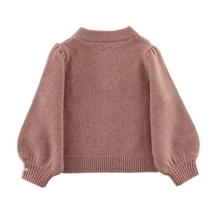 Donsje Niena Merino Wool Sweater | Plum Melange