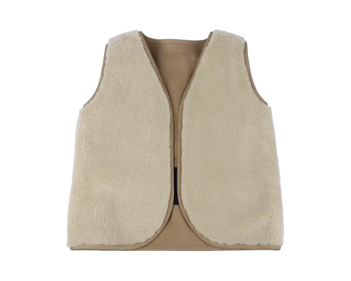 Donsje Noa Gilet | Koala | Truffle Nubuck