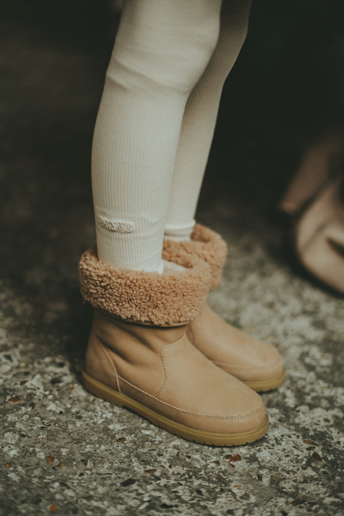 Donsje Nold Boots | Beige Leather
