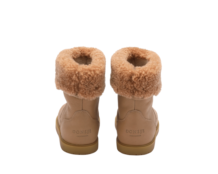Donsje Nold Boots | Beige Leather