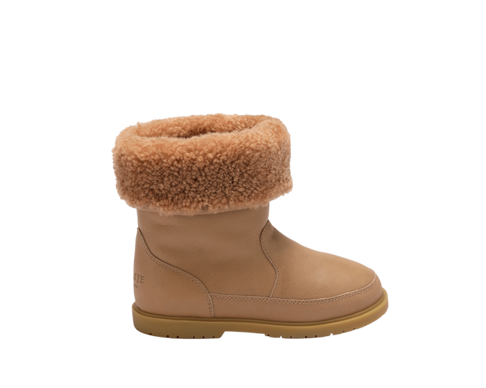 Donsje Nold Boots | Beige Leather