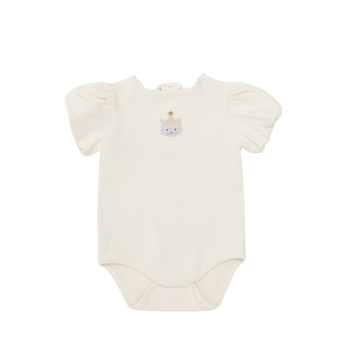 donsje Nowie Bodysuit | Festive Cat | Warm White