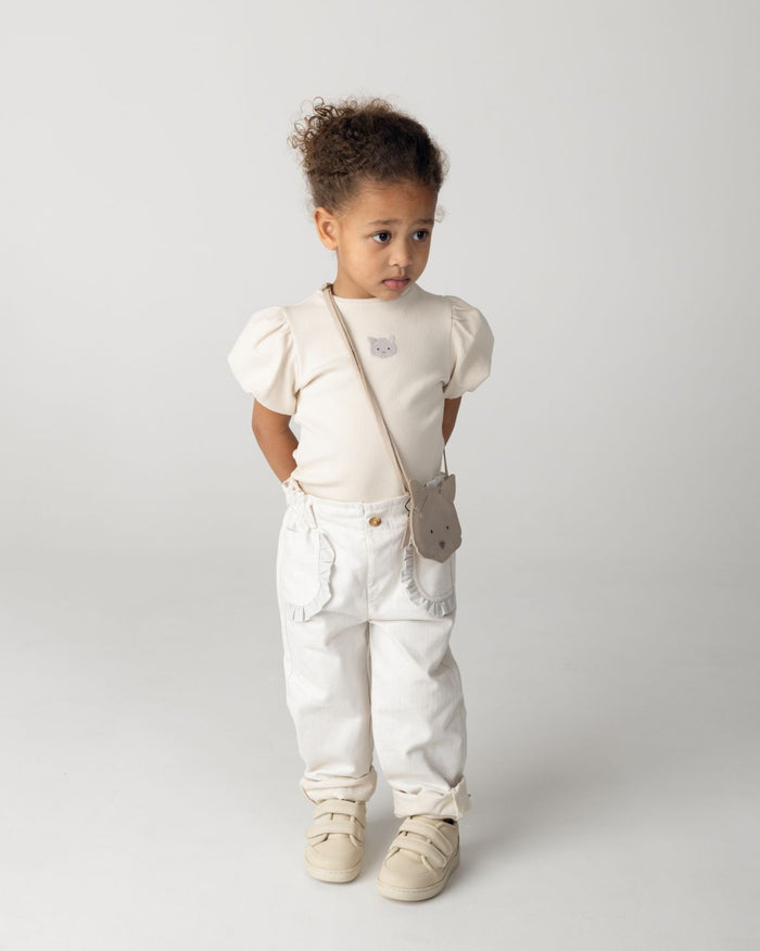 Donsje Nowien Top | Cat | Warm White