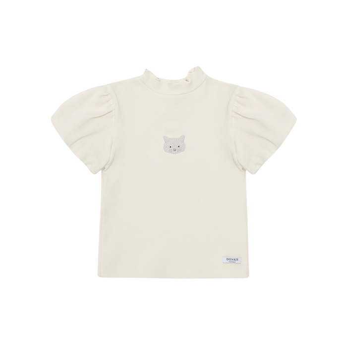 donsje Nowien Top | Cat | Warm White