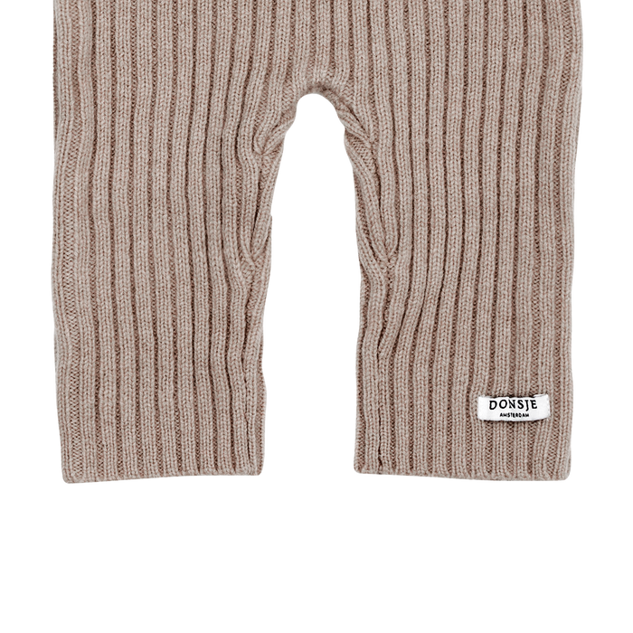 Donsje Olle Merino Wool Trousers | Beige Melange