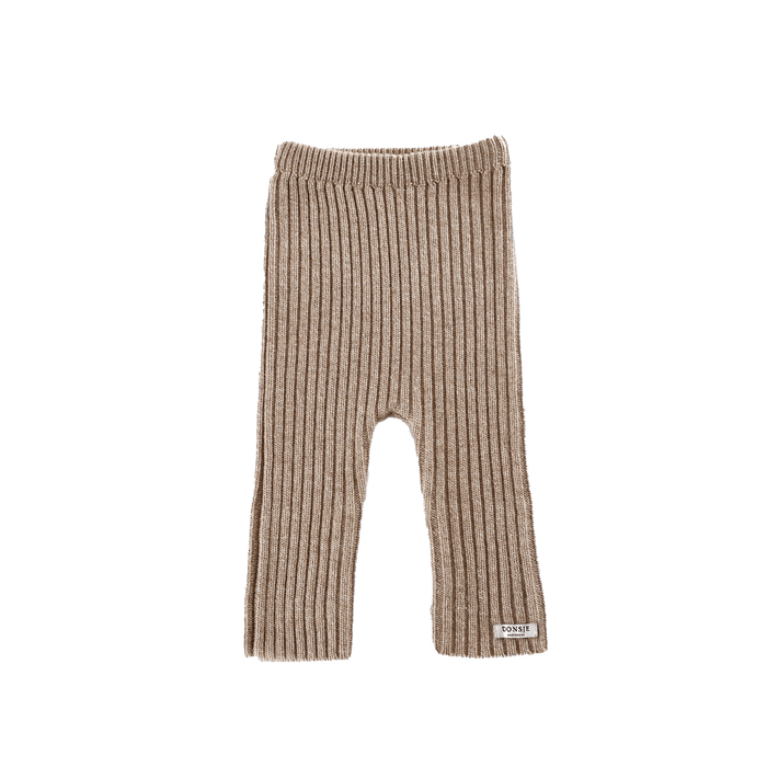 donsje Olle Merino Wool Trousers | Beige Melange