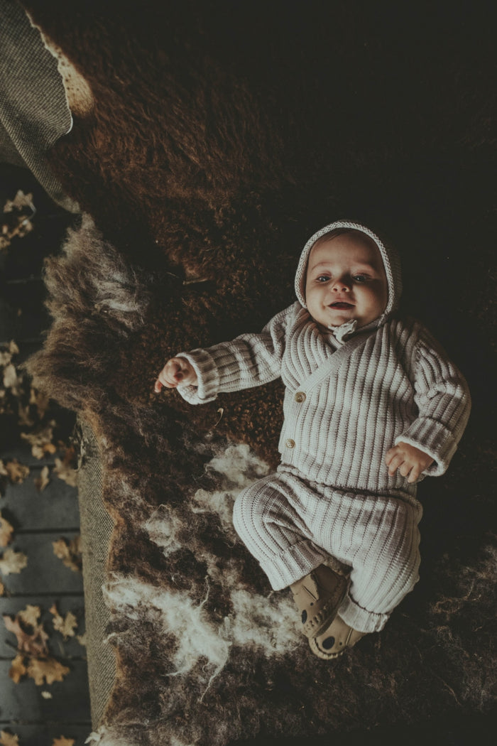 Donsje Olle Merino Wool Trousers | Soft Blush