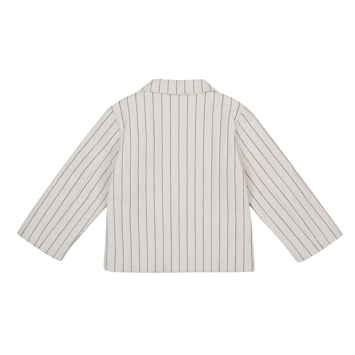 Donsje Orselle Jacket | Soft Sand - Blue Striped