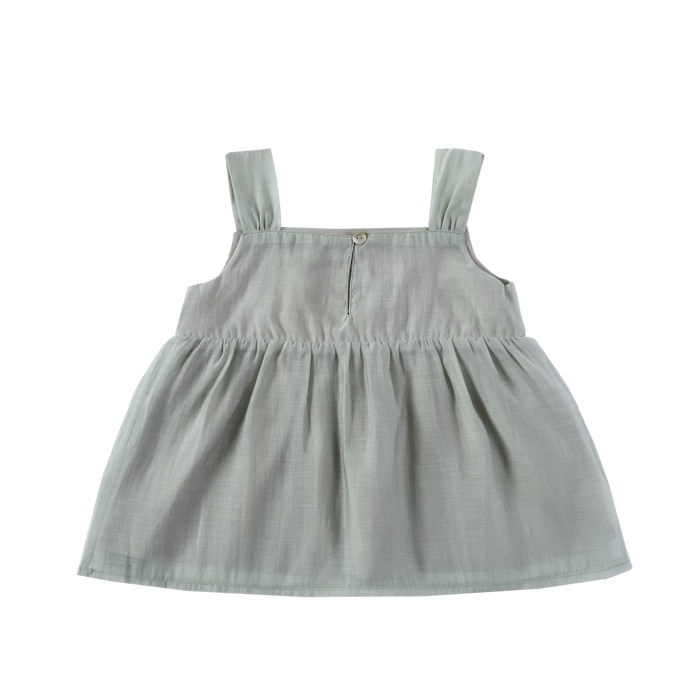 Donsje Paily Top | Frosted Green