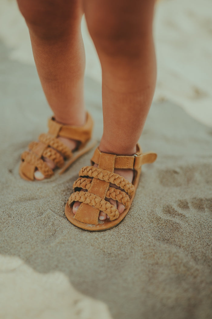 Donsje Pam Sandals | Camel Classic Leather