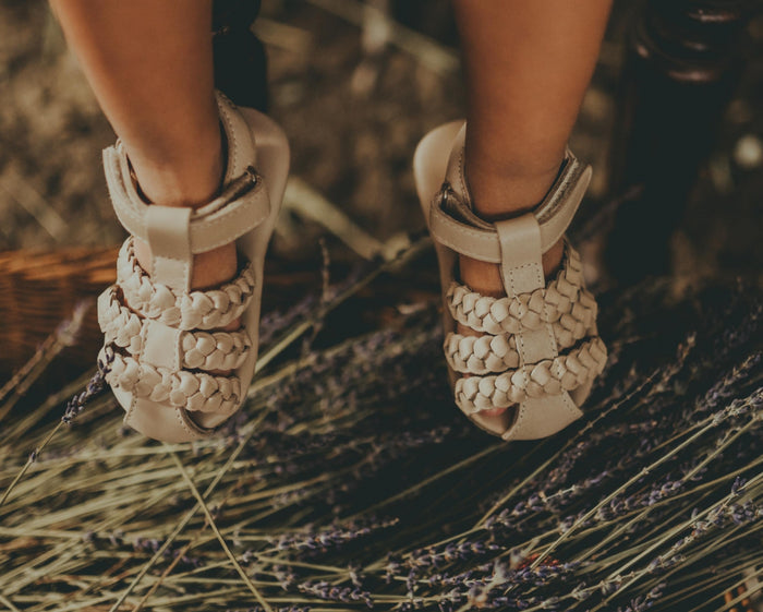 Donsje Pam Sandals | Ivory Classic Leather