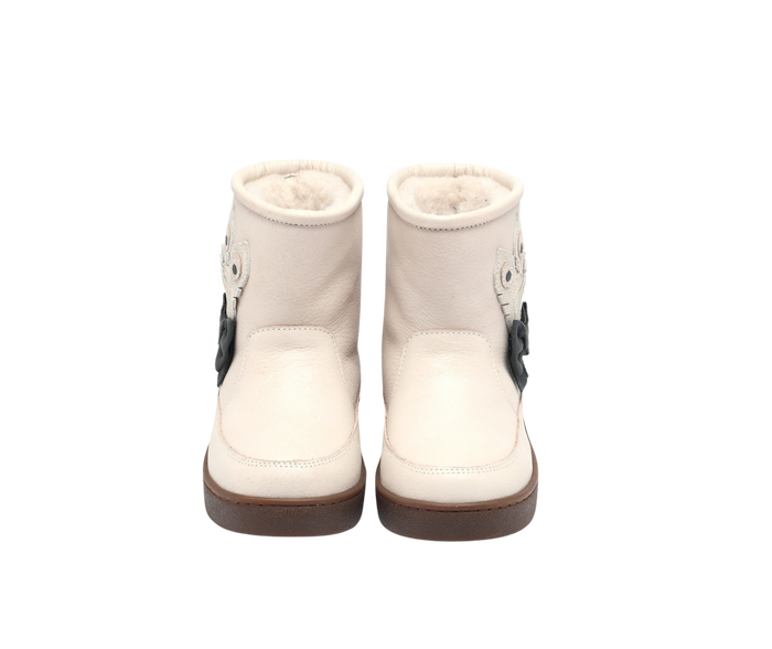 Donsje Pavo Boots | Ivory Leather