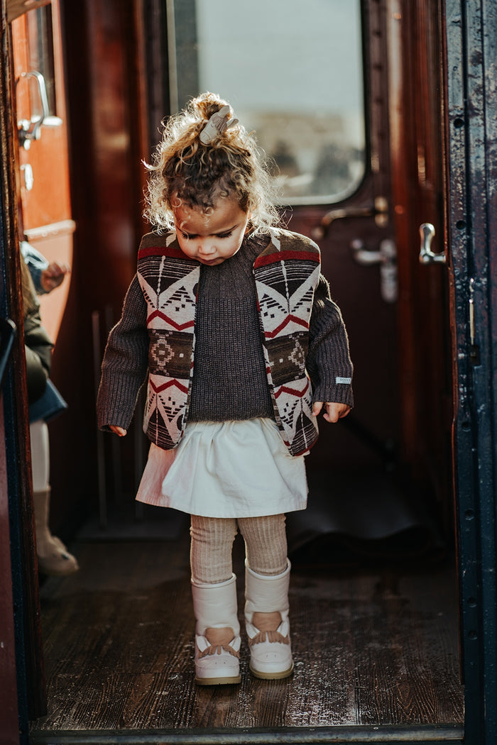 Donsje Pelles Skirt | Warm White