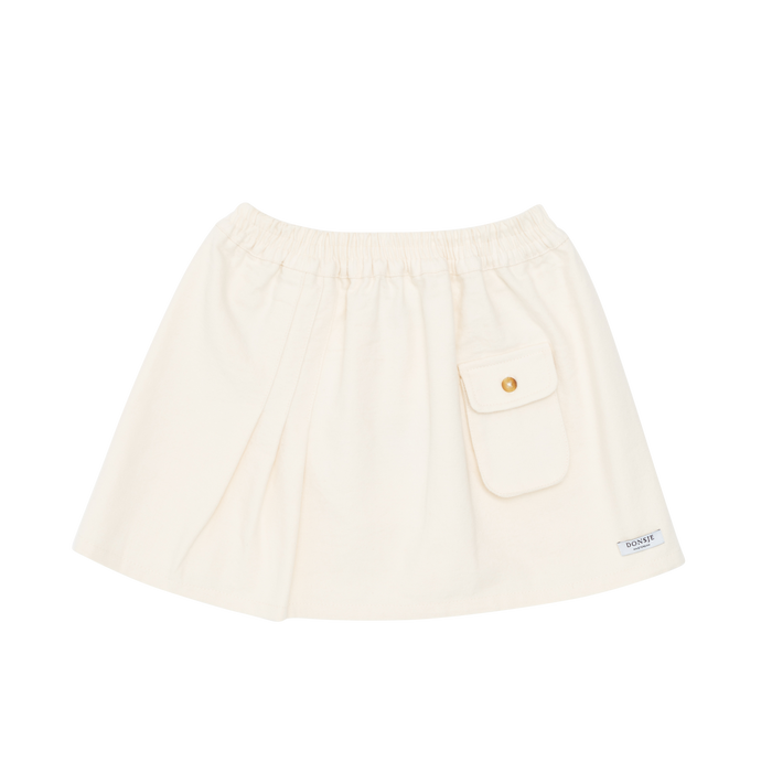 donsje Pelles Skirt | Warm White
