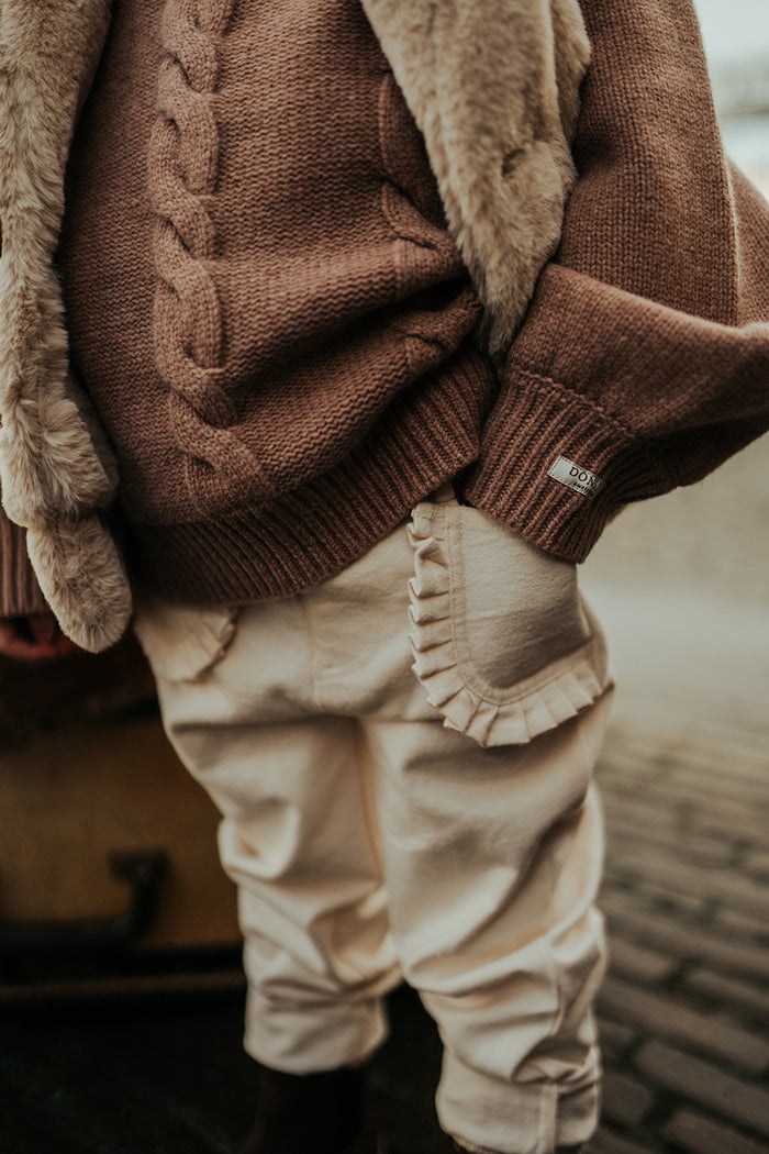 Donsje Phien Trousers | Warm White