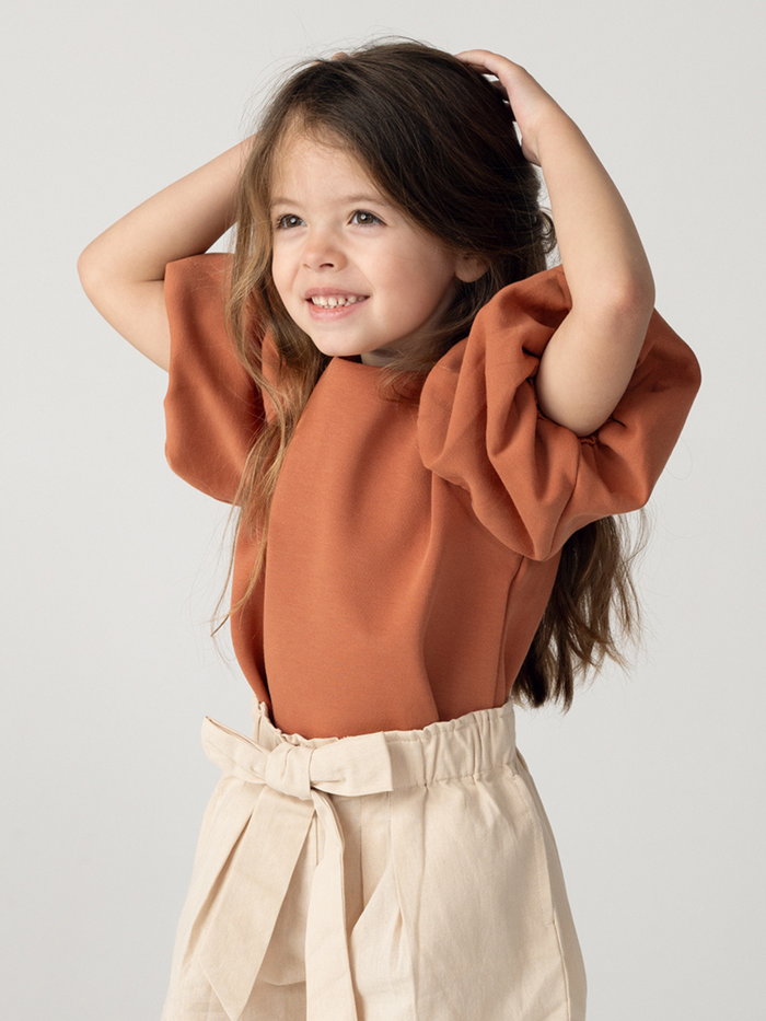 Donsje Phiphi Top | Terracotta