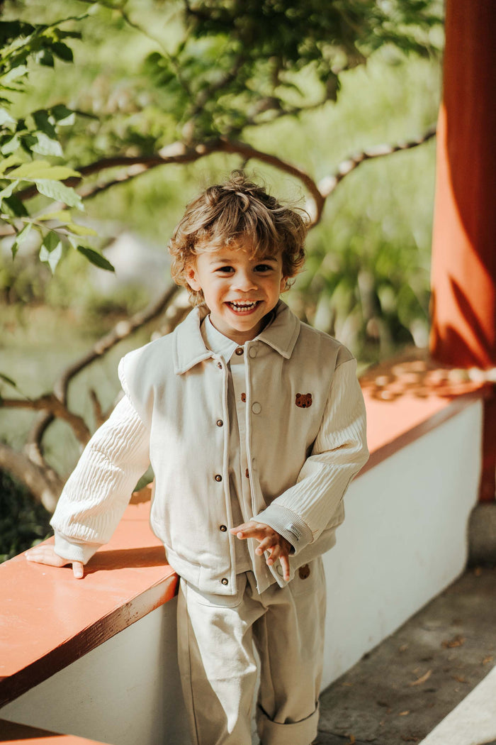 Donsje Pidas Jacket | Bear | Biscotti