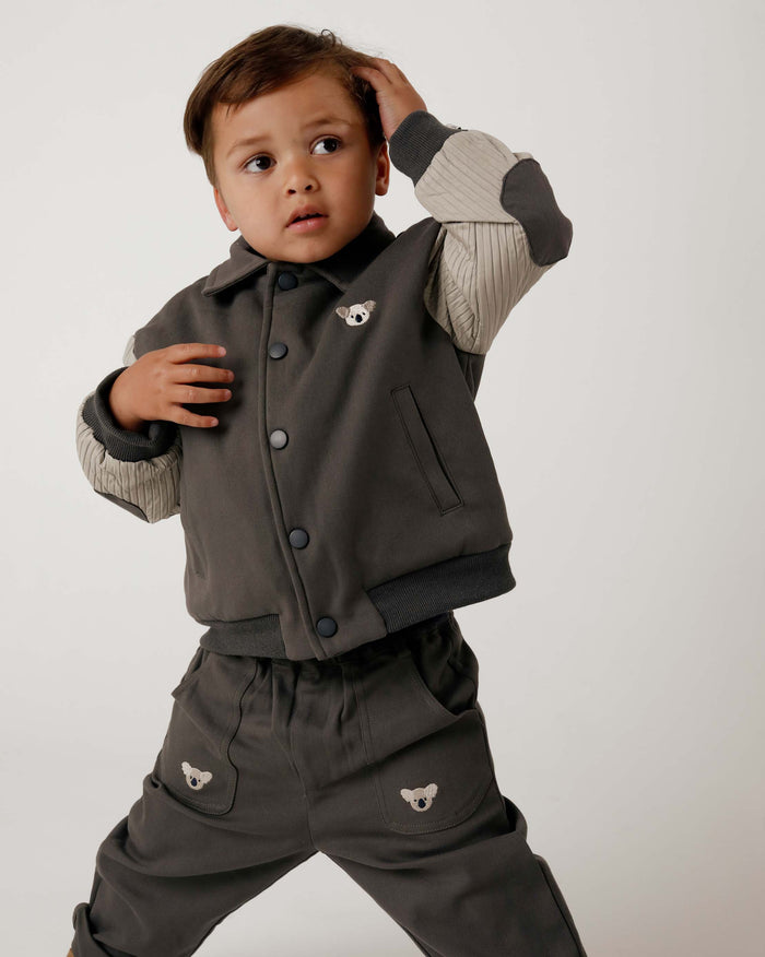 Donsje Pidas Jacket | Koala | Cloudy Grey