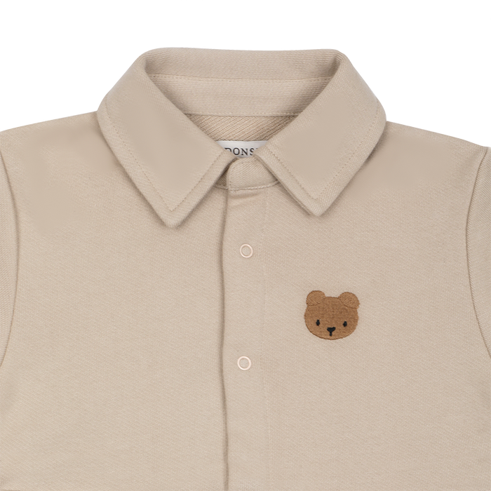 Donsje Piebe Jumpsuit | Bear | Biscotti