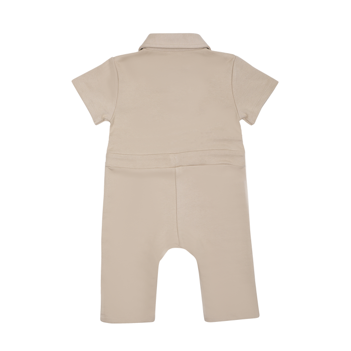 Donsje Piebe Jumpsuit | Bear | Biscotti